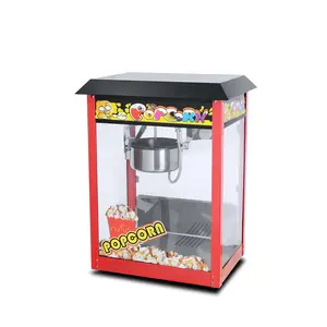 Popcornmachine Commerciële Automatische Popcornautomaat Prijs Mooie Elektrische Popcorn Maken Machine Industrials