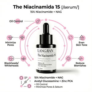 Suero Facial con 15% de Niacinamida al por Mayor, Cuidado de la Piel Coreano, Minimizador de Poros, Unifica el Tono de la Piel, Elimina Manchas Oscuras, Suero Antiarrugas - Product Image 4