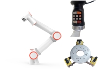 Bras robotique collaboratif articulé à 6 axes FR3, cobot haute performance pour des opérations de précision multiples