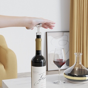 Abridor de Botellas de Vino de Acero Inoxidable a Pilas, Juego de Abridores de Vino en Caja de Regalo para Fiestas, Venta al Por Mayor de Fábrica - Product Image 4