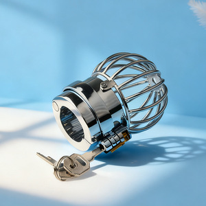 Männliche Sexspielzeuge Metall-Gewichtsring für die Hoden-Übungen Abnehmbarer Penisring für Gewichte Keuschheitskäfig-Vorrichtungen 100% - Product Image 3