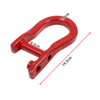 Accessoires universels de remplacement pour crochets avant (2 pièces/paire) compatibles avec Chevrolet Sierra 2007-2019, deux crochets