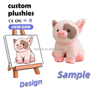 Mini Peluche Personnalisée Douce et Moelleuse, Jouet en Peluche Personnage de Dessin Animé, Décoration Maison, Cadeau d'Anniversaire