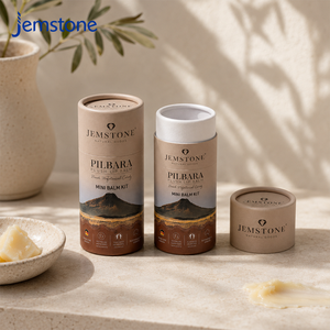 Envase Ecológico para Bálsamo Labial en Tubo de Papel con Revestimiento de Cera, Tubo de Cartón para Crema Facial, Caja de Embalaje Cilíndrica - Product Image 2