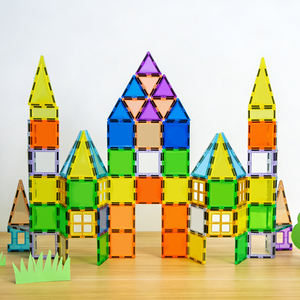 <span class=keywords><strong>Juego</strong></span> de Bloques de Construcción Magnéticos Magplayer, Juguetes de Construcción Montessori, Fichas Magnéticas para Niños, Regalo para Niños - Product Image 3