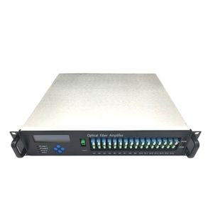 1550 نانومتر 2U CATV FTTH EDFA 16 منفذ 20dbm 23db الناتج WDM 1550nm مكبر للصوت الألياف مخدر الإربيوم - Product Image 5