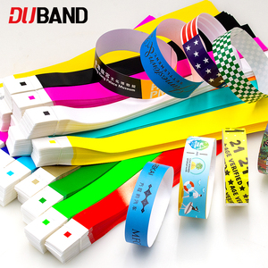 สายรัดข้อมือกระดาษสังเคราะห์แบบกันน้ำสำหรับงานธีมปาร์ค - Product Image 4