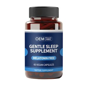 Kapsul suplemen tidur Herbal tanpa kebiasaan membentuk dukungan tidur dewasa Chamomile meningkatkan kekebalan tubuh bukan untuk wanita hamil - Product Image 1