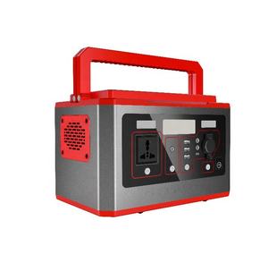 500W 백업 리튬 배터리 휴대용 발전소 순수 사인파 AC 콘센트 태양 발전기 야외 캠핑 여행 사냥 - Product Image 1