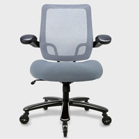 Mobilier de bureau moderne 500Lbs siège large ergonomique exécutif maille patron 200Kg chaise de bureau robuste