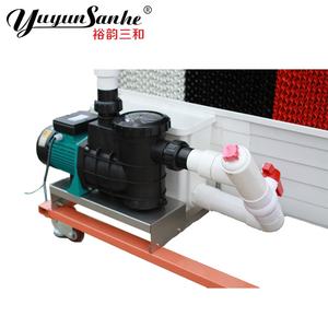 Cellulose Honeycomb Verdunstung skühl kissen Wand Nass vorhang mit PVC-Rahmen für Landwirtschaft Gewächshaus Wasser kühlsystem - Product Image 3