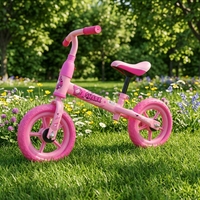 Mini vélo en acier à une vitesse de 10 pouces avec pédales pour les enfants de 1 à 4 ans - Vélo d'équilibre pour enfants à bas prix très vendu