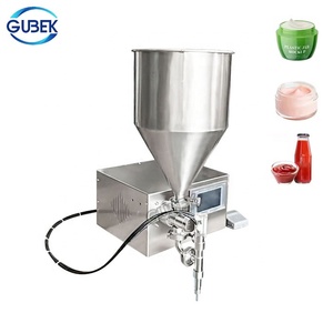 GUBEK Semi-<strong>Automatic</strong> Paste Filler: Magnetic Pump, Anti-Drip Design for High-Viscosity Liquid &amp; Paste Filling - Product Image 2