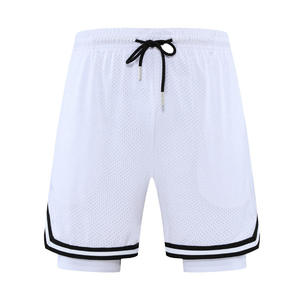 Venta caliente de impresión personalizada ropa de calle hombres gimnasio pantalones cortos verano sublimación poliéster baloncesto pantalones cortos - Product Image 4