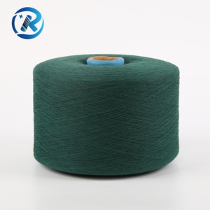 En stock Ne 16s/1 Fil mélangé en polycoton écologique à haute élasticité, recyclé, à filature ouverte, échantillon gratuit et livraison rapide - Product Image 2