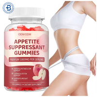 Gummies OEM Véganes Keto ACV pour Ventre Plat, Brûleur de Graisse, Bonbons Gommeux au Vinaigre de Cidre de Pomme, Suppresseur d'Appétit