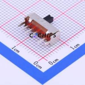 OS103011MS8QP1 Slide Switch Through hole Component (THT) Switch Single Pole Three Throw Rectangle Pin Header PC Pin 8mm - Product Image 1