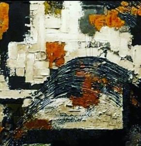 Essence of Decay Abstract Oil Painting On <b>Canvas</b> Hand Painted Artwork Modern Wall Decor Indoor Use No <b>Frame</b> Original Art Piece - Product Image 1