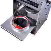 Machine automatique de scellage de bols à soupe, scelleuse de gobelets et de boîtes, scelleuse de films pour emballage à emporter, scelleuse de films pour bols en aluminium, emballage de films pour boîtes repas