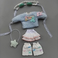 Joyfull – vêtements pour poupée BJD à 6 points, pour corps Akagi/GL/Stick, 30cm, échelle 1:12, vêtements en tissu pour poupée fantôme Lolita