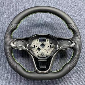 Volante de Fibra de Carbono Real Fabricado por YTcarbon para <span class=keywords><strong>VW</strong></span> Passat B8 Variant <span class=keywords><strong>Arteon</strong></span> <span class=keywords><strong>R</strong></span> <span class=keywords><strong>Line</strong></span> - Product Image 5