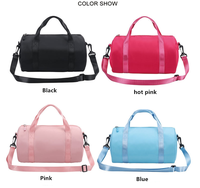 Sac de sport en polyester tendance, petit sac de voyage pour enfants, sacs de voyage pour enfants avec bandoulière réglable