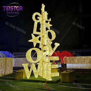 Motif d'arbre de Noël en LED 3D pour la décoration paysagère extérieure des fêtes - Product Image 2