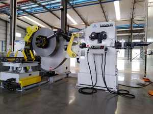 معايرة آلية HAIWEI PLC 3 1 نظام تغذية مستقيم Uncoiler لماكينة استقامة المعادن السميكة من HAIWEI - Product Image 5