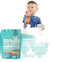 Gummies pour enfants OEM ODM au zéolite 9-en-1 : Oméga 3, Magnésium, Vitamine C, Zinc, Sureau, D3, B12 – 60 Gummies