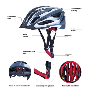 Casco de ciclismo deportivo doble ultraligero unisex para adultos para ciclismo de carretera y de montaña, esquí y monopatín - Product Image 2