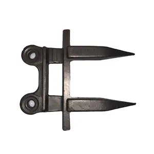 Repuestos agrícolas para cosechadora, Dc 60 piezas de repuesto, protector de cuchillo 688Q 5T051-51410, cuchillo protector de doble dedo para Kubota