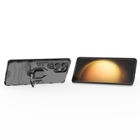 Pour Samsung S25 S24 S23 S22 S21 S20 Ultra Robuste Antichoc Anneau Magnétique Support Étui Rigide Pour Galaxy A15 A05 A05S Armure Couverture