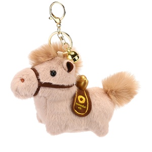 Portachiavi Peluche a Forma di Lingotti Simulati Stile Instagram con Piccoli Cavalli, Souvenir Regalo, Bambola per Macchina Acchiappapeluche, Cotone PP Cinese - Product Image 5
