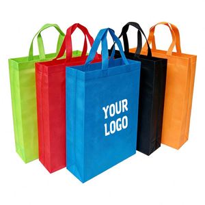 ถุงหิ้วโพลีโพรพิลีนแบบไม่ทอพร้อมหูหิ้ว ราคาโรงงาน - Product Image 1