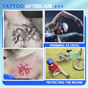 Venda Desechable Impermeable Transparente para el Cuidado Posterior del <span class=keywords><strong>Tatuaje</strong></span> de 3.94 Pulgadas X 11 Yardas, Película Protectora de Barrera para la Curación Inicial del <span class=keywords><strong>Tatuaje</strong></span> - Product Image 5