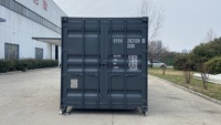 Logement Temporaire Conteneur Maritime 20FT Remorque Alimentaire Restaurant Café Cuisine Mobile Remorque Alimentaire