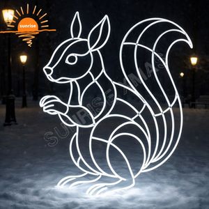 Sculpture de cheval LED d'extérieur, spectacle lumineux de Noël, grande taille, imperméable, ornement pour événements festifs et <span class=keywords><strong>parcs</strong></span> - Product Image 5