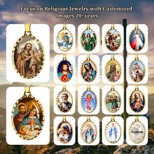 गिवेलक सेंट जोसेफ पदक हार सांप श्रृंखला कैथोलिक धार्मिक संरक्षण पिता के दिन स्नातक उपहार के लिए - Product Image 4