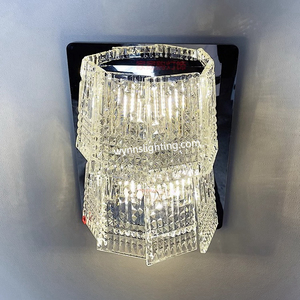 TUILE DE Wall applique Lighting Frozen Crystal Glass staffa lampada <span class=keywords><strong>LED</strong></span> a <span class=keywords><strong>parete</strong></span> per Home Office Living Room - Product Image 4
