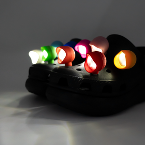 إكسسوارات أحذية مضيئة بتقنية LED مقاومة للماء متعددة الألوان للارتداء الليلي والمطر والأنشطة الخارجية - Product Image 6