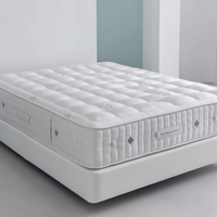Matelas d'hôtel de luxe 5 étoiles matelas à ressorts ensachés matelas orthopédiques en mousse à mémoire de gel doux et confortables fournissent un échantillon