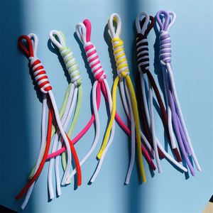 Wholesale Nylon Braided Rope Keychain Fashion Color Car Keys <b>Bag</b> Charm Lanyard DIY Accessories - Product Image 2