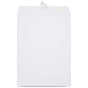 Enveloppe de catalogue universelle EasyClose # 10 1/2 Enveloppes à rabat carré auto-adhésives 9 x 12 blanches 250/boîte en papier kraft recyclable - Product Image 2