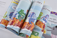 Cuadernillo de Papel Mate Personalizado, Encuadernado con Grapa, Impresión de Libros para Colorear con Garantía, Solicitudes Específicas, Precio por Cartón, Acabado Brillante PP