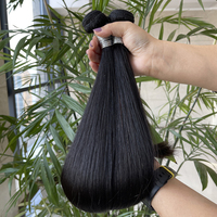 La meilleure vente pas cher cheveux extensions, 50 pouces vierge de cheveux humains 100% non transformés cuticules alignés vierge cheveux bundles du vendeur