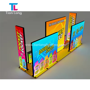 Triển lãm thương mại trưng bày gian hàng trưng bày quảng cáo thiết bị hai mặt gian hàng quảng cáo ánh sáng triển lãm trưng bày gian hàng triển lãm thương mại cho triển lãm - Product Image 3