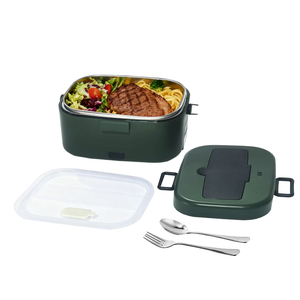 Chauffe-plat portable 80W, boîte à <span class=keywords><strong>lunch</strong></span> isotherme, boîte à <span class=keywords><strong>lunch</strong></span> <span class=keywords><strong>chauffante</strong></span> électrique pour adultes - Product Image 4