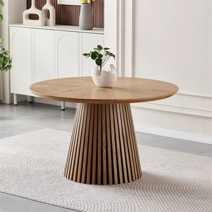 <span class=keywords><strong>Tavolo</strong></span> da Pranzo <span class=keywords><strong>Rotondo</strong></span> Moderno, <span class=keywords><strong>Design</strong></span> alla Moda, Adatto per Riunioni Familiari, Multifunzionale - Product Image 3