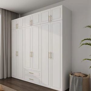 Armadio in legno con porte del fienile camera da letto Vintage armadio mobili per soggiorno - Product Image 1