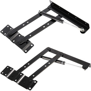 Support de table basse relevable hydraulique pliable en acier carbone noir Ke Yang KY-101 pour salon - Product Image 3